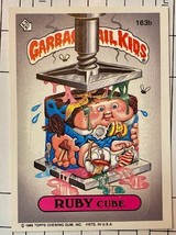 Garbage Pail Kids Series Four (1986) - 163/b RUBY cube (Mint) *ViNtAGe* - $337.07 MXN