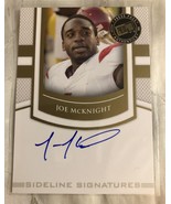 2010 Press Pass PE Sideline Signatures Gold #SSJM Joe McKnight Autograph... - $188.55 MXN