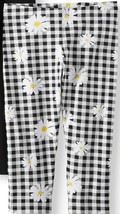 Wonder Nation Girls Tough Cotton Capri Leggings Size X-Small (4-5) Plaid... - £8.38 GBP