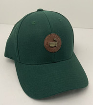 Rare Masters Green Hat 1934 Augusta Raised 3D Logo Leather Metal New With Tags - £116.27 GBP