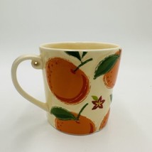 Starbucks Mug Oranges Embossed Ceramic Summer Coffee Cup Orange Vintage ... - $38.61