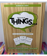The Game Of Things Age 14 and Up Wooden Box 4+ Players Humor in A Box - £4.65 GBP