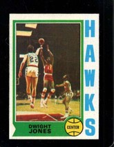 1974-75 Topps #59 Dwight Jones Exmt (Rc) Hawks *X93879 - £2.88 GBP