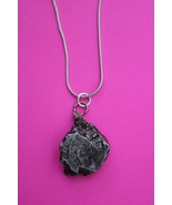 Meterorite Necklace W/ Chain Campo Del Cielo 12.3 Grams Genuine Dino Gir... - $42.50 CAD