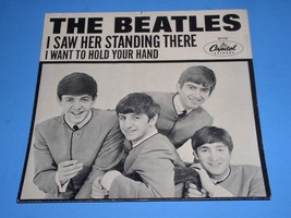 The Beatles I Want To Hold Your Hand Picture Sleeve Vintage Capital 5112... - £39.84 GBP
