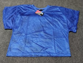 NWT Champro Sports Equiptment Football Jersey Adult Medium Blue Mesh - £21.76 GBP