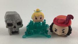 Disney Tsum Tsum Peter Pan Mini Stackable Figures Tinker Bell Captain Hook Lot - $16.79