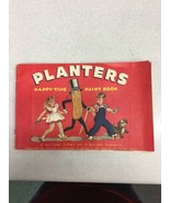 VINTAGE Advertising 1949 Planters Nuts and Chocolate Happy Time Paint Book - $29.99