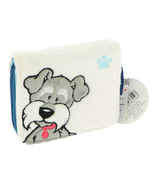 NICI Schnauzer Dog Gray Embrodiery Plush Wallet for Girls Women - £10.34 GBP