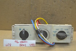 1996 Ford Mustang Temperature AC Climate Control 490-6f8 bx1 - $49.99