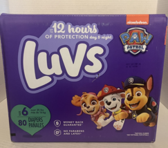 Luvs 12 hours Leak Protection Diapers Size 6, 80 Count, Paw Patrol, Disp... - $798.65 MXN