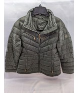 Michael Kors Womens Packable Down Fill Jacket Puffer Sz. Medium Olive Gr... - £23.76 GBP