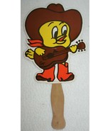 Vintage 80s TWITTY CITY Conway Twitty Bird Souvenir Hand Fan Tennessee - $370.49 MXN