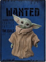 Baby Yoda Star Wars Teens Kids Disney Raschel Blanket Softy &amp; Warm TWIN(60”x80”) - £35.71 GBP