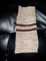 BROWN/WHITE SWEATER SIZE SMALL EUC - £10.86 GBP