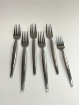 Hf Northern Sea Stainless Forks 5 Dinner + 1 Salad Japan Hanford Forge Mcm Lot 6 - £37.90 GBP