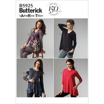 Butterick Sewing Pattern 5925 Top Tunic Shirt Misses Size XS-MED - £7.01 GBP