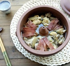 Red Clay Pottery Stew Steamer Chinese YUNNAN Qigue Cook Pot Yixing ZISHA - £66.36 GBP