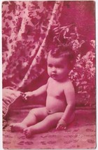 Bulgaria Postcard Baby Pink Background 1929 Made In France - £3.92 GBP