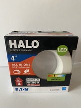 Halo 4in LED Recessed Downlight All-in-One 3000K 60W, RL460WH930 NIB - £11.96 GBP