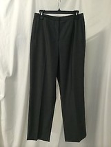 Ann Taylor Loft Women&#39;s Pants Grey 100% Wool Fully Lined Pants Size 10 - $30.94