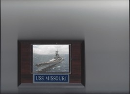 Uss Missouri Plaque Navy Us Usa Military Ship Battleship Ww Iraq - £3.69 GBP