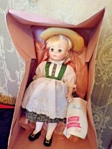 Vintage Madame Alexander HEIDI Doll #1580 14&quot; in original box with tag - $39.60