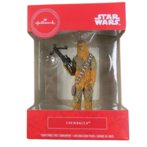 Hallmark Christmas Tree Star Wars Ornaments Chewbacca Red Box - £11.38 GBP