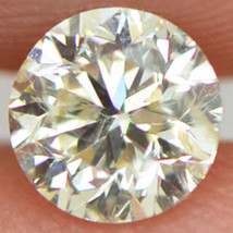 Round Shape Diamond I Color SI1 Enhanced Real Natural Loose Certified 0.48 Carat - £341.57 GBP