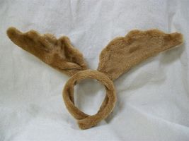 Brown Reindeer Antlers Headband Santa&#39;s Helper Rudolph Christmas Deer El... - $12.41 CAD