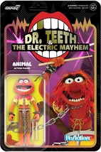 NEW SEALED 2023 Super7 The Muppets Electric Mayhem Band Animal Reaction Figure - £21.79 GBP
