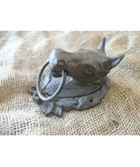 Large CAST IRON Horse Head Ring Hitching Post Barn Holder Lodge Decor Ba... - €27,78 EUR