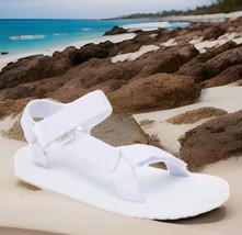 New Women&#39;s JBU Aruba Flat Sandal  Size 8 White $59 - $25.34
