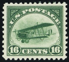 C2, Mint VF NH 16¢ Airmail Stamp * Stuart Katz - $150.00