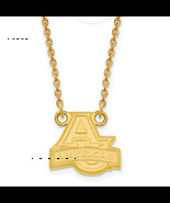 SS GP American University Small Pendant w/ Necklace - £60.91 GBP