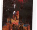 Disneyland Castle Fantasy in the Sky Postcard D-21 - £9.48 GBP