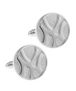 NEW YORK YANKEES CUFFLINKS Baseball Sports Team Fan NEW with GIFT BAG Gr... - $16.95