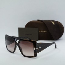 TOM FORD FT0790 52F Dark Havana / Gradient Brown 57-17-135 Sunglasses New Aut... - £142.15 GBP