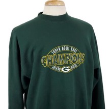 Vintage Green Bay Packers Super Bowl XXXI Champions Sweatshirt XL 50/50 ... - $21.99