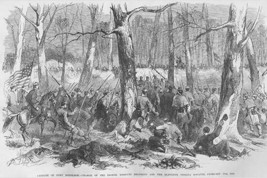 Capture of Fort Donelson by Frank Leslie - Art Print - £17.52 GBP+