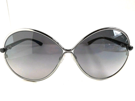 Elegant Tom Ford  65mm Silver Oversized Women&#39;s Sunglasses T1 - £120.26 GBP