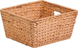 Large Honey-Can-Do Natural Basket Sq.. - £27.98 GBP