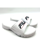 FILA Women&#39;s Tacombi Slide Sandals- White, US 6M - £13.61 GBP
