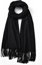 Scarfs for Women - Womens Scarf Shawls and Wraps for Evening (78.7&quot;x27.5&quot;,Black) - £10.12 GBP