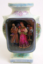 Russian one of a kind Handpainted &quot;scarlet flower&quot; by nickolay zotov - £2,345.94 GBP