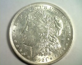 1921 Morgan Silver Dollar Choice About Uncirculated Ch. Au Nice Original Coin - £36.98 GBP