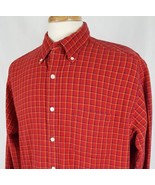 Lyle & Scott Scotland Shirt Men's XL Long Sleeve Button Down Combed Cotton Plaid - $11.99