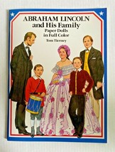 1989 Abraham Lincoln and His Family Paper Dolls in Full Color New - £20.03 GBP
