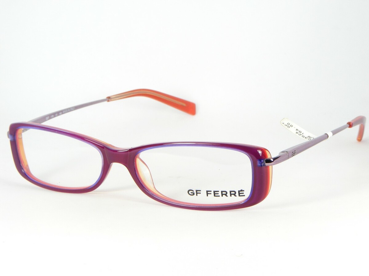 GF FERRE FF00203 Lunettes Violettes / Orange / Autres Montures 51-15-135... - $95.78
