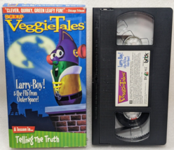 VeggieTales LarryBoy And The Fib from Outer Space! (VHS, 1998, Slipsleeve) - £8.68 GBP